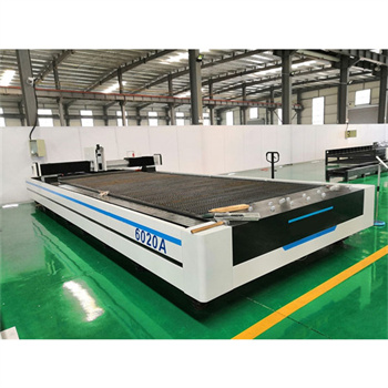 Fabricación de produtos de exposición CNC Aluminio 1000W Máquina de corte con láser de fibra Prezo de chapa
